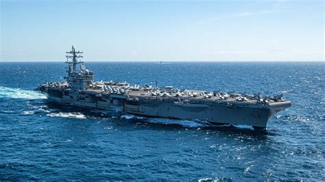 Dvids Images Uss Ronald Reagan Cvn 76 Steams In Formation With