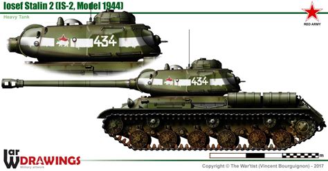 Iosef Stalin IS 2 Model 1944 Heavy Tank