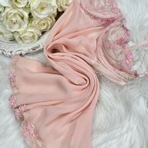 Sz 36B S M Vintage Victorias Secret Pure Silk Chiffon Pink Lingerie Slip Dress Etsy