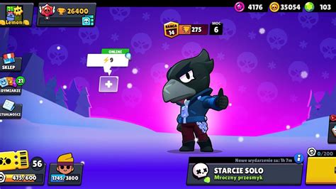 Brawl Stars Wbijamy Puch W Bs Krukiem Cel Wy Wietle I