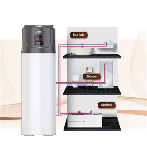 Kw High Cop Air Source Electric Hot Water Heater Heat Pump Heat Pump Water Heater And Heat