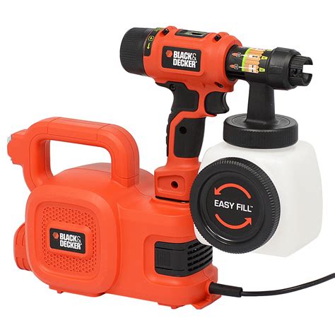 Pistola De Pintura E Pulverizador De Baixa Pressao Black Decker Bdph