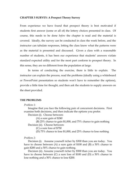 chapter  finance theory