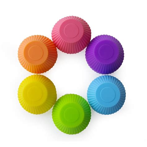 Miren Reusable And Non Stick Mini Silicone Baking Cups Muffin Cup Molds