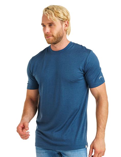 Men's Merino Wool T-shirt Denim – Merino Tech