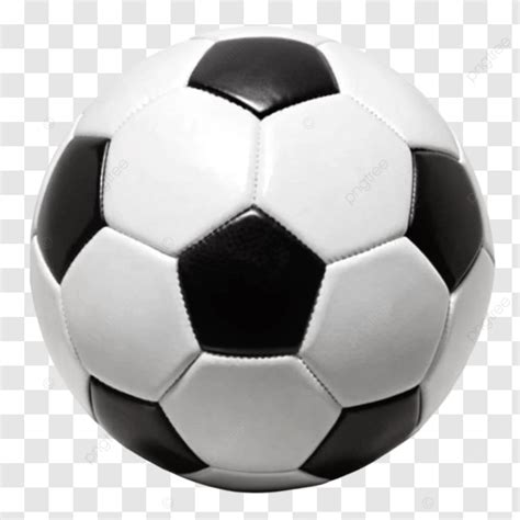 A Black And White New Football Football Black And White Football PNG