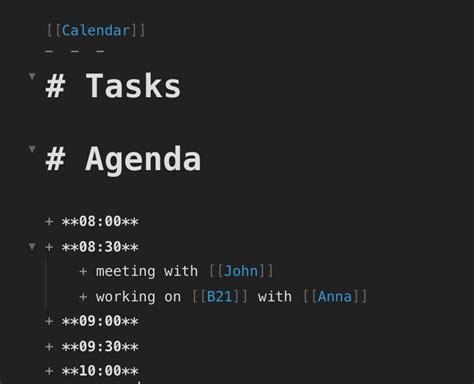 Calendar And Tasks For Daily Notes Share And Showcase Obsidian Forum