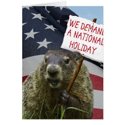 Groundhog Day Card Zazzle