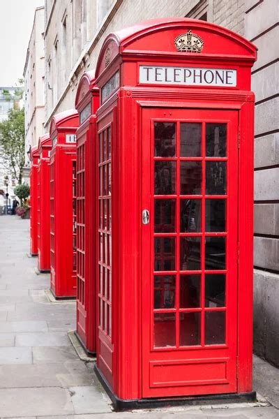 Cabinas Telef Nicas Rojas Tradicionales En Londres