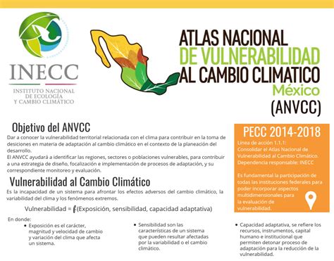 Infograf As Sobre El Atlas Nacional De Vulnerabilidad Al Cambio