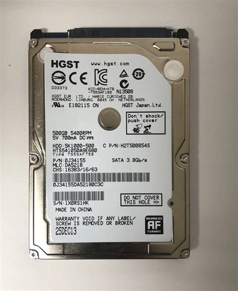 Yahoo Mm Hgst Sata Gb Rpm