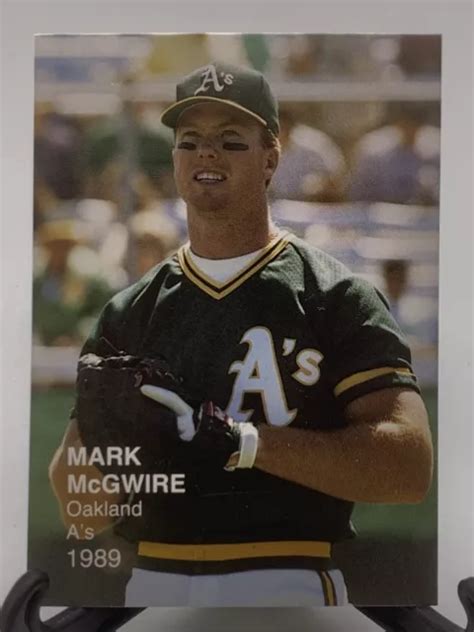 Mark Mcgwire Oakland Athletics Baseball S Best One Oddball Eur