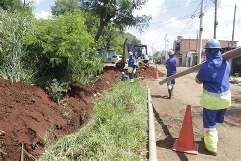 Sanasa executa obras de interligação de redes no Núcleo Residencial