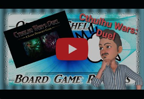 Cthulhu Wars Duel Overview By Off The Shelf Petersen Games