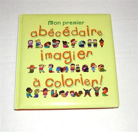 LIVRE mon premier abécédaire imagier à colorier 2004 livre enfant