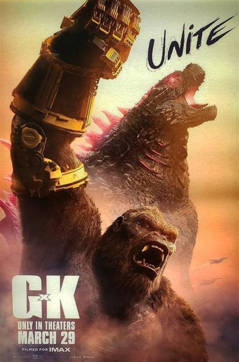 Godzilla Y Kong El Nuevo Imperio Posters Web De Cine Fant Stico