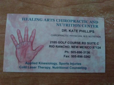 Healing Arts Chiropractic Updated December Golf Course Rd