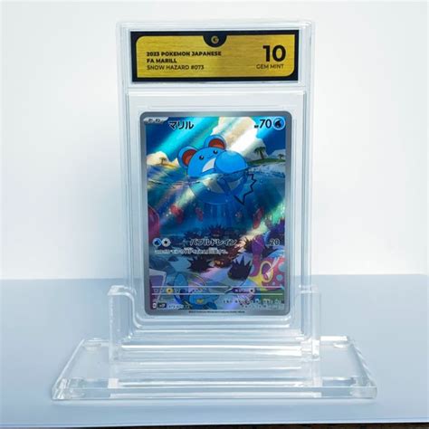 Marill Fa Snow Hazard Graded Card Gg Catawiki