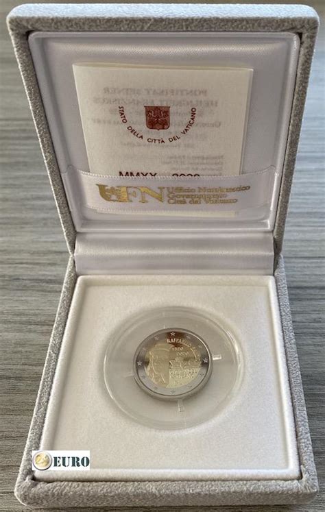 Euros Vatican Raffaello Be Proof Eurocommemorative Fr