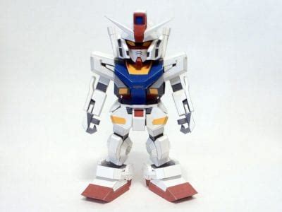 Sd Rx Gundam Ver Evolve Papercraft Mypapercaft Net