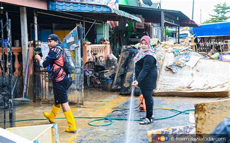 January Water Bill Waived For Klang Valley Flood Victims FMT