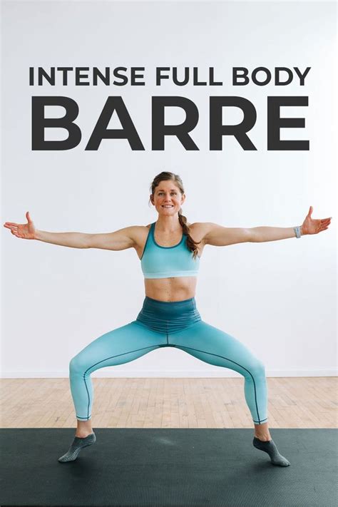 Sculpt And Sweat With This Intense Minute Barre Workout