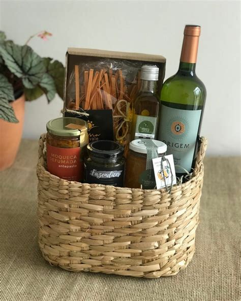 Cesta Vinho E Massa Comprar Em Pausa Cesteria