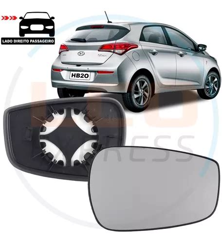 Lente Original Base Retrovisor Hyundai Hb Direit