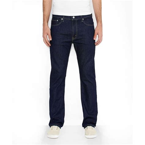 Levi S Slim Straight Bastion Jeans Homme Bleu Fonc