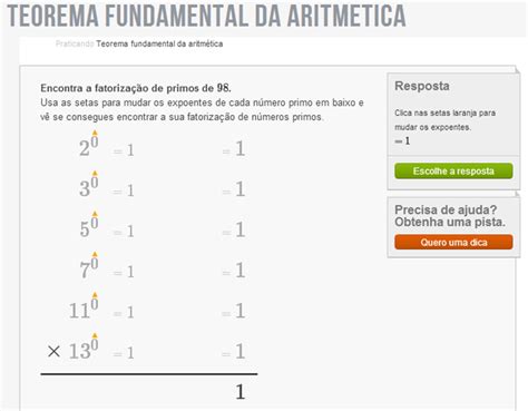 Clube de Matemática - Curso sobre Fatores e Múltiplos
