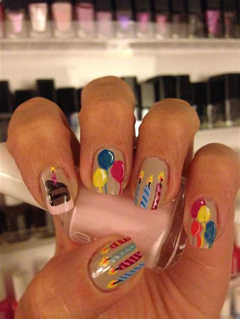 Happy Birthday Nail Art Birthday Nail Designs Birthday Nail Art Birthday Nails