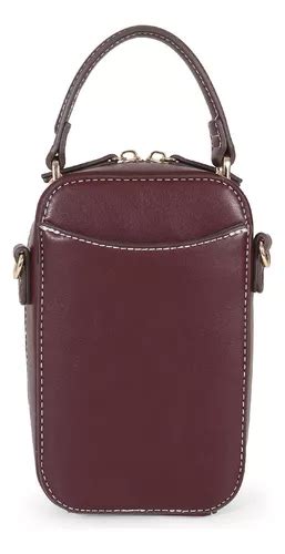 Bolsa Crossbody Para Mujer Cloe Vertical Acolchada Jacquard Color