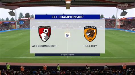 Fifa 22 Afc Bournemouth Vs Hull City Efl Championship Prediction Youtube