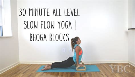 30 Minute Slow Flow Yoga Class With Blocks — Yogabycandace