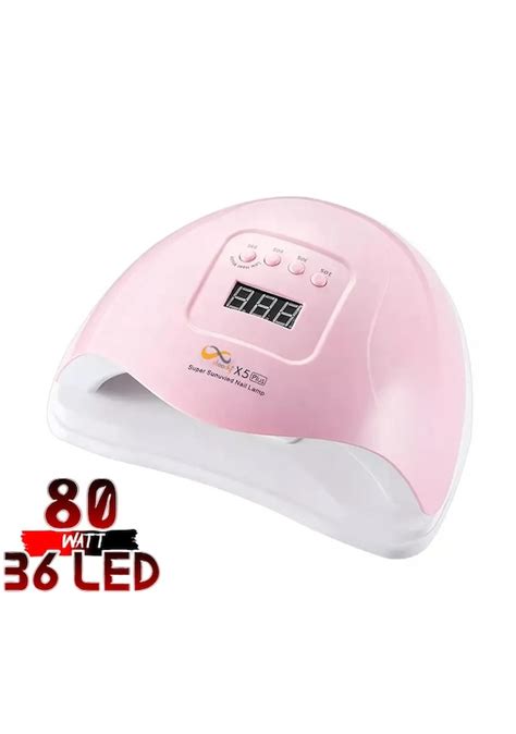 Cloody Xplus 80 Watt 36 Led Uv Kalıcı Oje Protez Tırnak Kurutucu Lamba