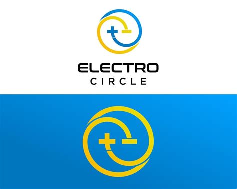 Plus Minus Sign Electricity Power Battery Industry Logo Design