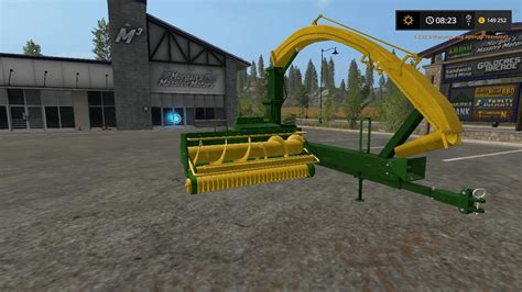 John Deere 3765 Forage Harvester V12 Fs17 Farming Simulator 17 Mod