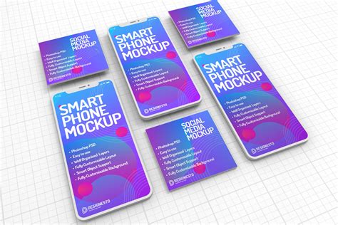 App Smartphone Mockup Template