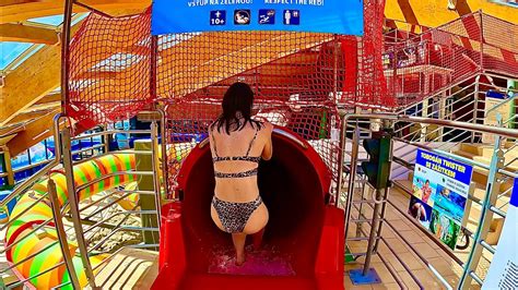 Twister Water Slide At Aquapalace Waterpark Prague YouTube