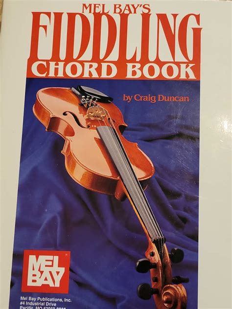 Mel Bays Fiddling Chord Book By Craig Duncan Reverb