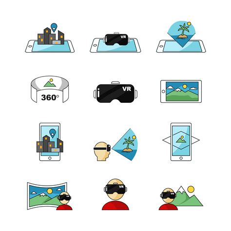 Virtual Tourism Icon 3218867 Vector Art at Vecteezy