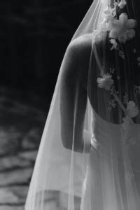 Augustine Juliet Cap Veil With Flowers Tania Maras Bridal