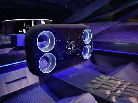 Peugeot Inception Concept Interior Design Steering Wheel Car Body Design