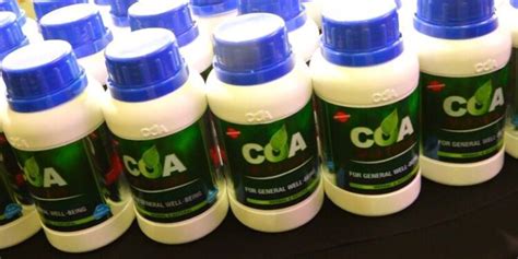 Coa Mixture Upgraded From Dietary Supplement To Herbal Medicine Fda