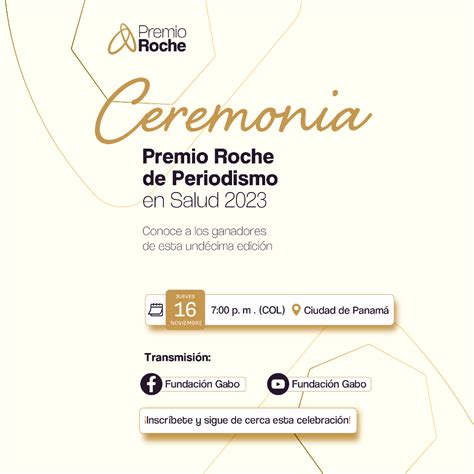 Hoy Conoceremos A Los Ganadores De La Und Cima Edici N Del Premio Roche