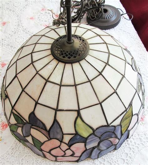 Slag Leaded Stained Glass Lamp Shade 190 Panels From Glassloversgallery