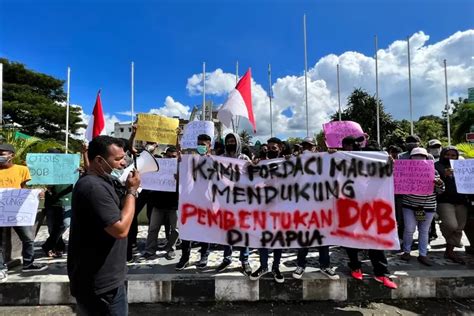 Gelar Aksi Fordaci Maluku Dukung Dob Dan Uu Otsus Jilid Ii Klik Maluku