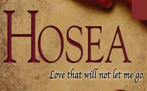 Jesus In Hosea Discover Historic Jesus