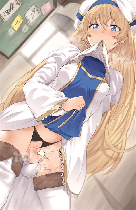 Rule 34 Blonde Hair Blue Eyes Blush Clothing Container Urination Crotchless Panties Cum Dress