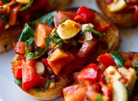 Red Hot Bruschetta Vegan Recipe